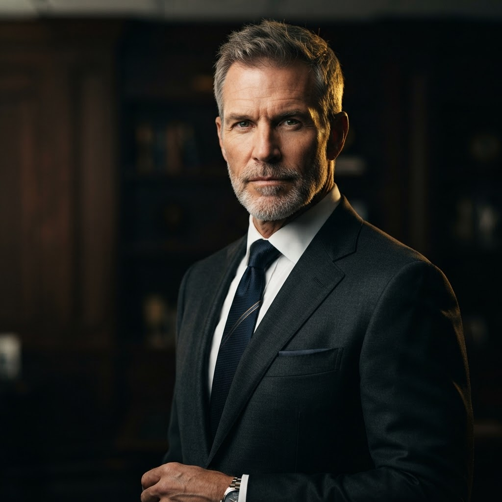 Portrait of Dev Visagie, Managing Director at AURELION